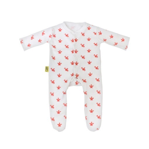 Welsh dragon baby sleepsuit. Personalised gifts for baby