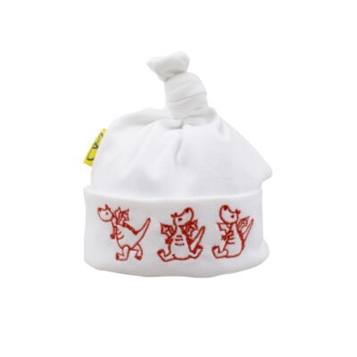 Welsh dragon design baby hat. Welsh baby clothing
