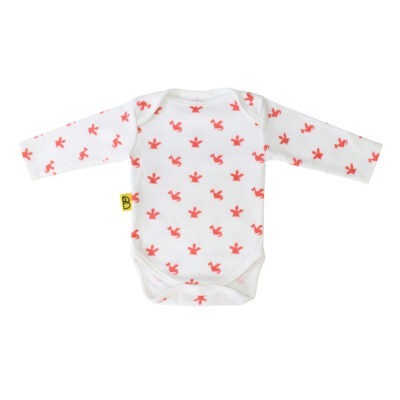 Personalised gifts for baby. 100% Organic Cotton Welsh dragon design baby bodysuit.